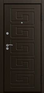 Стальная дверь МДФ №211 с отделкой МДФ ПВХ