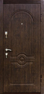 Стальная дверь МДФ №502 с отделкой МДФ ПВХ