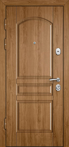 Стальная дверь Дверь для дачи №15 с отделкой МДФ ПВХ