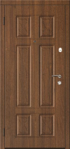 Стальная дверь С терморазрывом №23 с отделкой МДФ ПВХ