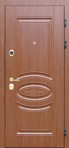 Стальная дверь МДФ №203 с отделкой МДФ ПВХ