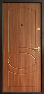 Стальная дверь МДФ №339 с отделкой МДФ ПВХ