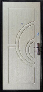 Стальная дверь МДФ №303 с отделкой МДФ ПВХ