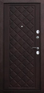 Стальная дверь МДФ №350 с отделкой МДФ ПВХ