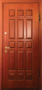 Стальная дверь МДФ №71 с отделкой МДФ ПВХ