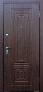 Стальная дверь МДФ №347 с отделкой МДФ ПВХ