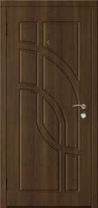 Стальная дверь МДФ №167 с отделкой МДФ ПВХ