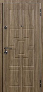 Стальная дверь Утеплённая дверь №19 с отделкой МДФ ПВХ