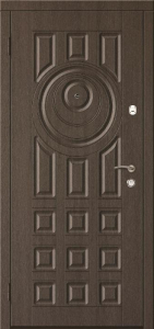 Стальная дверь Дверь для дачи №16 с отделкой МДФ ПВХ