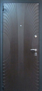 Стальная дверь МДФ №512 с отделкой МДФ ПВХ