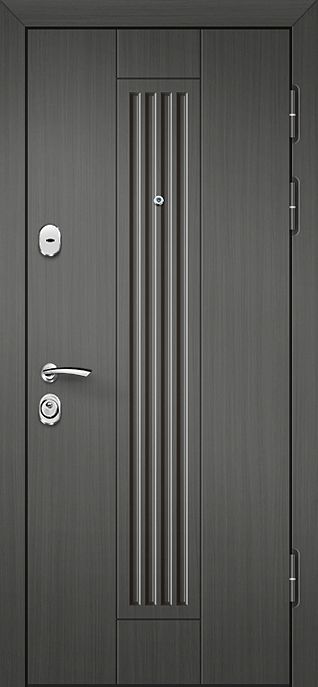 Входная дверь в частный дом с резиновым уплотнителем №33