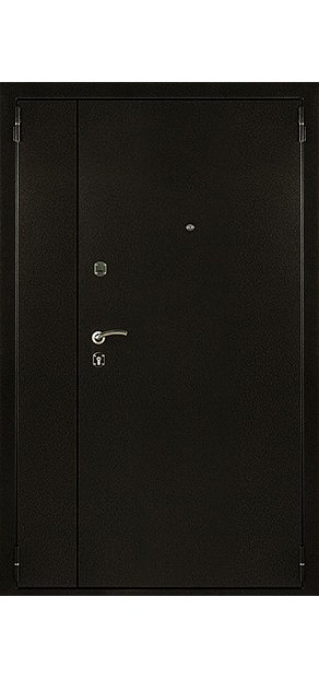 Тяжелая металлическая дверь в подъезд №6